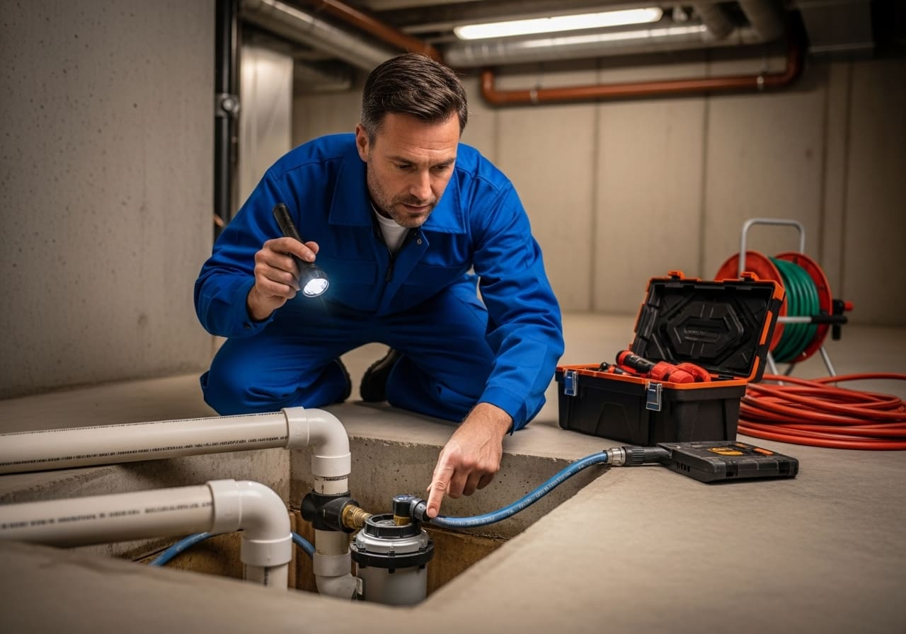 Sump Pump Installation & Repair in Flat